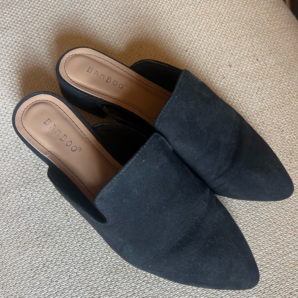 Black Bamboo Slide’s Sz: 8.5